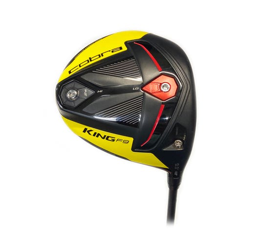Cobra King F9 Yellow 10.5* Driver Graphite Hzrdus Smoke 60g Stiff Flex