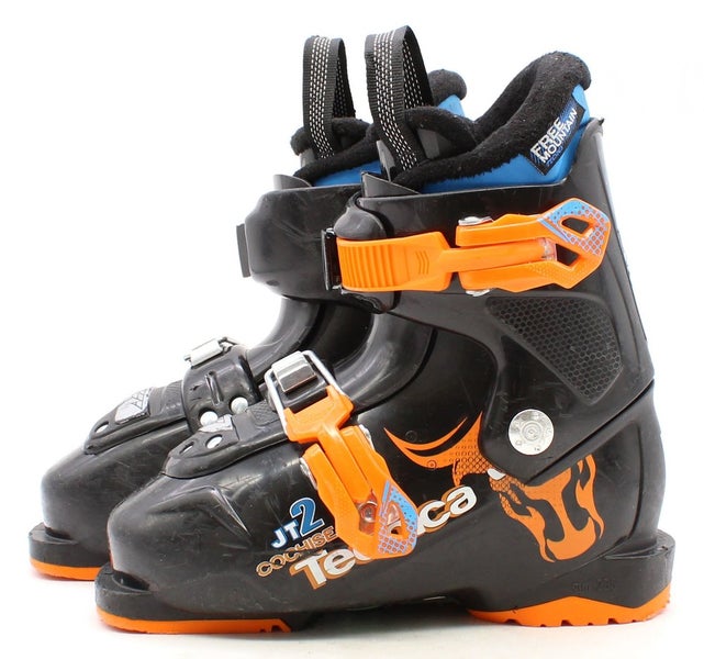 Tecnica JT2 Cochise Kids Ski Boots - Size 10.5 / Mondo 16.5 Used