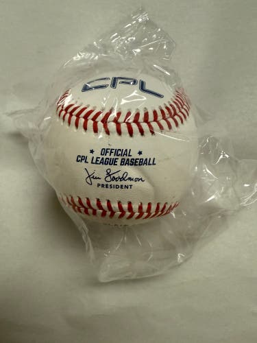 CPL Coastal Plains League New Official Game Ball Unopened Baseball