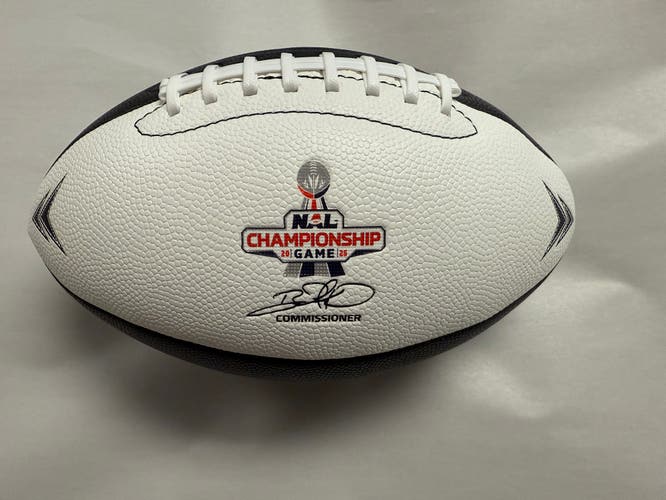 NAL 2025 Championship Game Ball Arena Football Beef Vs Renegade Hard AF
