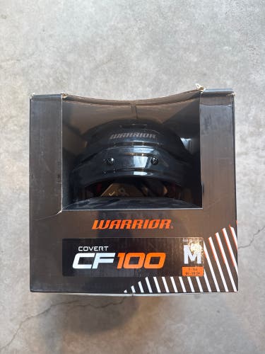 Medium NHL Pittsburgh Penguins Warrior Covert CF 100 Helmet Pro Stock (New) Black