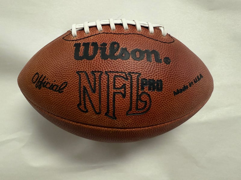 VTG Wilson Leather NFL Pro Football Game Ball Holds Air