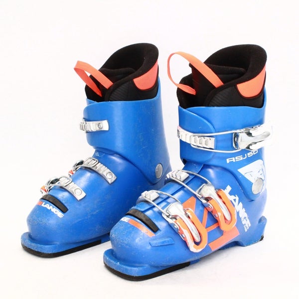 Lange RSJ 50 Kids Ski Boots - Size 1.5 / Mondo 19.5 Used