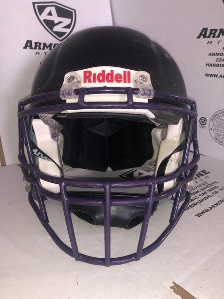 USED RIDDELL SPEED ADULT HELMET - MEDIUM - FLAT BLACK