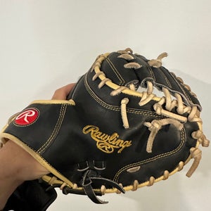 Catcher's RH Rawlings Heart of the Hide Baseball Glove 34" (Used) AR35