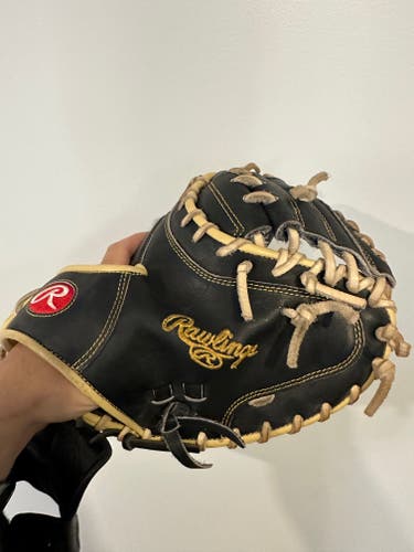 Catcher's RH Rawlings Heart of the Hide Baseball Glove 34" (Used) AR35