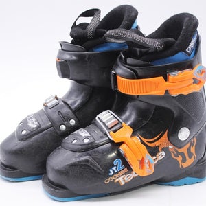 Tecnica JT2 Cochise Kids Ski Boots - Size 1.5 / Mondo 19.5 Used
