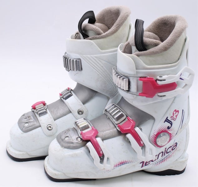 Tecnica JT3 Kids Ski Boots - Size 3.5 / Mondo 21.5 Used