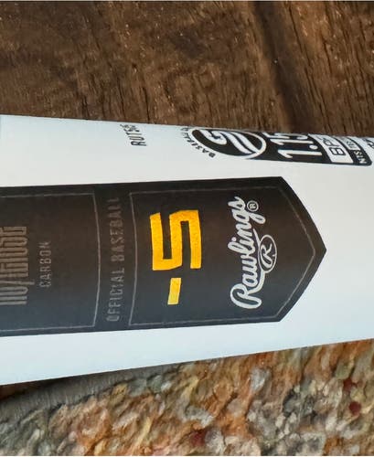 2025 Rawlings Icon Composite USSSA Certified Bat (-5) 26 oz 31" (New)