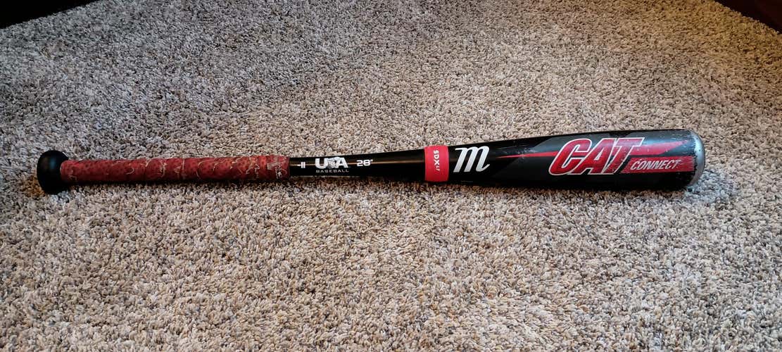 2023 Marucci CAT Connect Hybrid USABat Certified Bat (-11) 17 oz 28" (Used)
