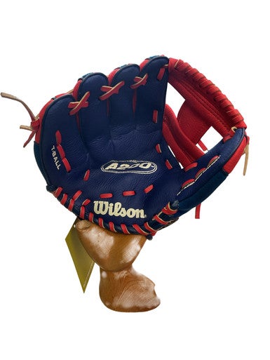 Used Wilson A200 BB/SB Glove T-ball Navy Blue 10" 11859-S000023619