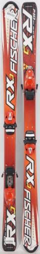 Fisher RXJ Kids Skis with Bindings - 140 cm Used