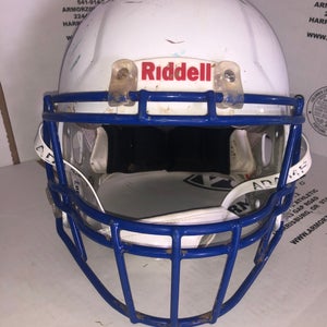USED RIDDELL SPEED ADULT HELMET - MEDIUM - METALLIC WHITE