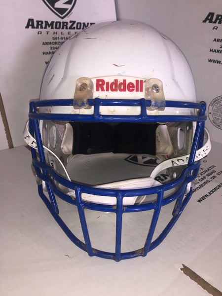USED RIDDELL SPEED ADULT HELMET - MEDIUM - METALLIC WHITE