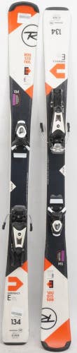 Rossignol E RTL Adult Skis with Bindings - 134 cm Used