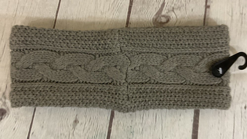 Northeast Outfitters Snug Cozy Cabin Texture Play Headband Ice Taupe One Size