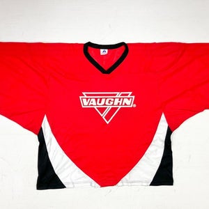New Vaughn International Goalie XL Red/White/Black Jerseys 100% Polyester Adult