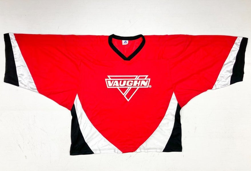 New Vaughn International Goalie XL Red/White/Black Jerseys 100% Polyester Adult