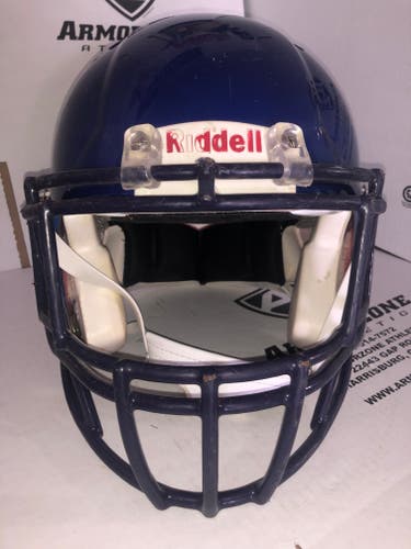 USED RIDDELL SPEED ADULT HELMET - SMALL - ROYAL BLUE METALLIC