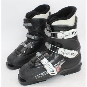 Salomon T3 Junior Ski Boots - Size 6.5 / Mondo 24.5 Used