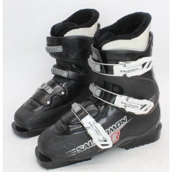 Salomon T3 Junior Ski Boots - Size 6.5 / Mondo 24.5 Used