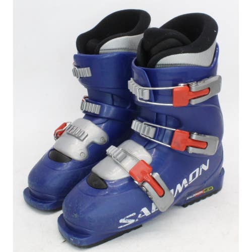 Salomon Performa T3 Junior Ski Boots - Size 6 / Mondo 24 Used
