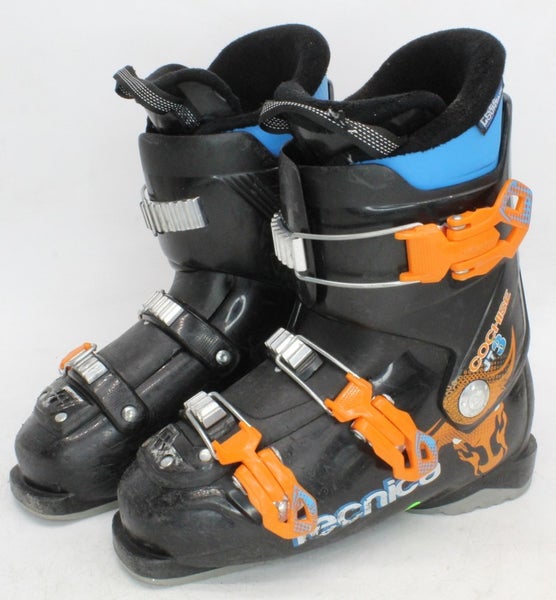 Tecnica JT3 Cochise Junior Ski Boots - Size 7 / Mondo 25 Used