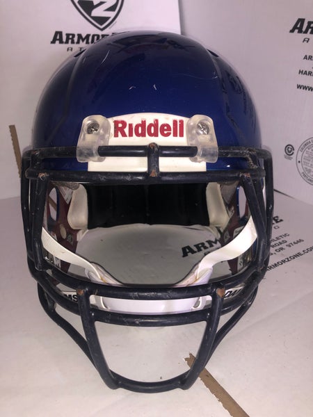 USED RIDDELL SPEED ADULT HELMET - SMALL - ROYAL BLUE METALLIC