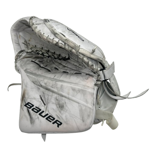 Bauer Vapor 90 - Used Pro Stock Goalie Glove (White)