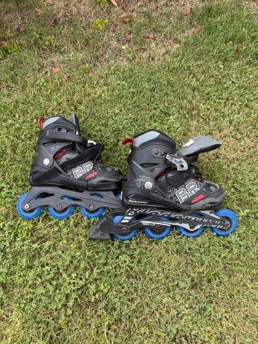 Bladerunner Inline Skates Regular Width Size 5.5 (Used) - Adjustable Sizing