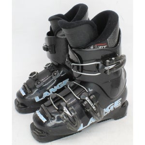 Lange Comp 50 Team Kids Ski Boots - Size 11 / Mondo 17 Used