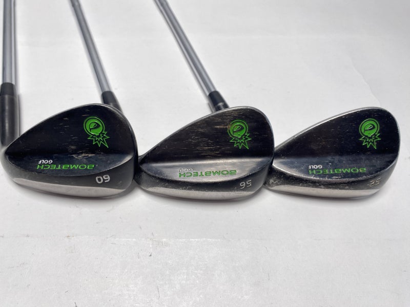 Bombtech Golf  Wedge Set 52* 56* 60* Bombtech Wedge Steel Mens RH