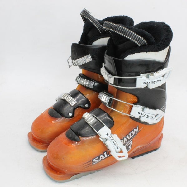 Salomon T3 Junior Ski Boots - Size 6.5 / Mondo 24.5 Used