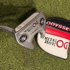 Odyssey White Hot OG 7 Nano Putter, 33.5" LH