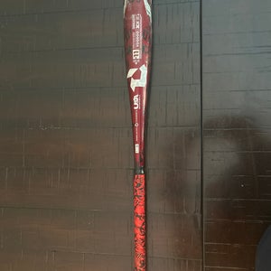 2022 DeMarini Voodoo One Alloy USABat Certified Bat (-11) 18 oz 29" (Used)