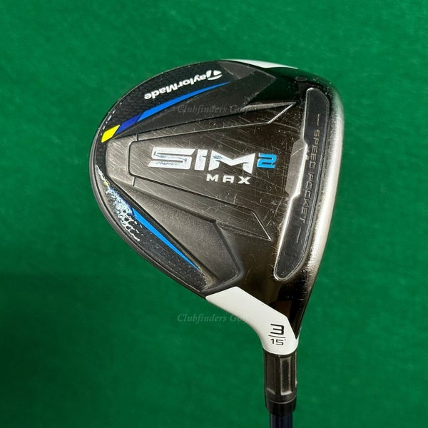 TaylorMade SIM 2 MAX 15 3 Fairway Wood Ventus Blue FW 5-R Graphite Regular
