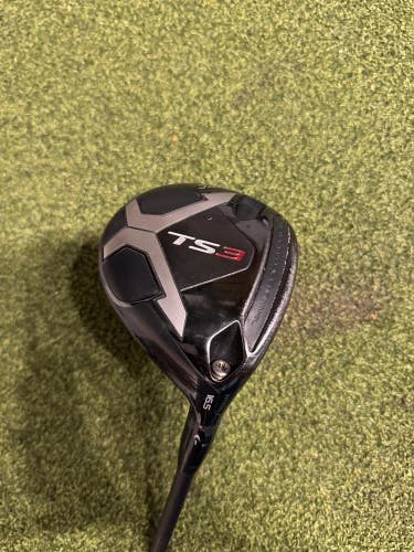 Titleist TS3 16.55* Fairway Wood, Kuro Kage Regular Flex, RH