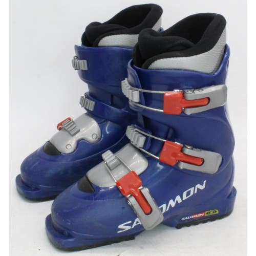 Salomon Performa T3 Junior Ski Boots - Size 4 / Mondo 22 Used