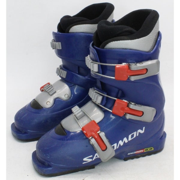 Salomon Performa T3 Junior Ski Boots - Size 4 / Mondo 22 Used
