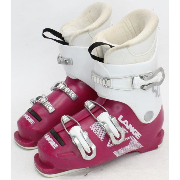 Lange Starlet 50 Juniors Ski Boots - Size 3.5 / Mondo 21.5 Used