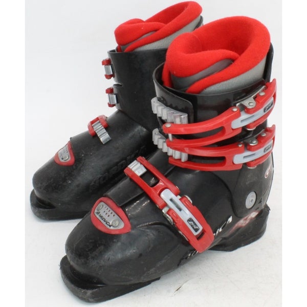 Nordica GP TJ Kids Ski Boots - Size 1 / Mondo 19 Used
