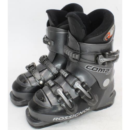 Rossignol Comp J3 Kids Ski Boots - Size 12.5 / Mondo 18.5 Used
