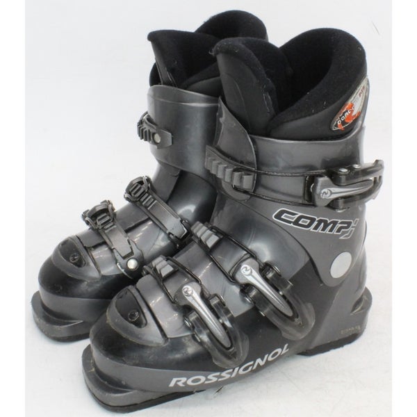 Rossignol Comp J3 Kids Ski Boots - Size 12.5 / Mondo 18.5 Used