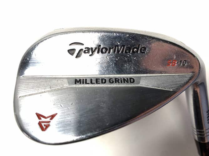 TaylorMade Milled Grind Satin Chrome Lob Wedge LW 60* 10 TT DG Wedge Mens RH