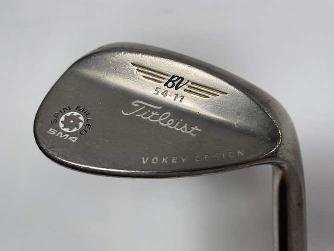 Titleist Vokey Spin Milled SM4 Oil Can Sand Wedge SW 54* 11 Wedge Steel Mens RH