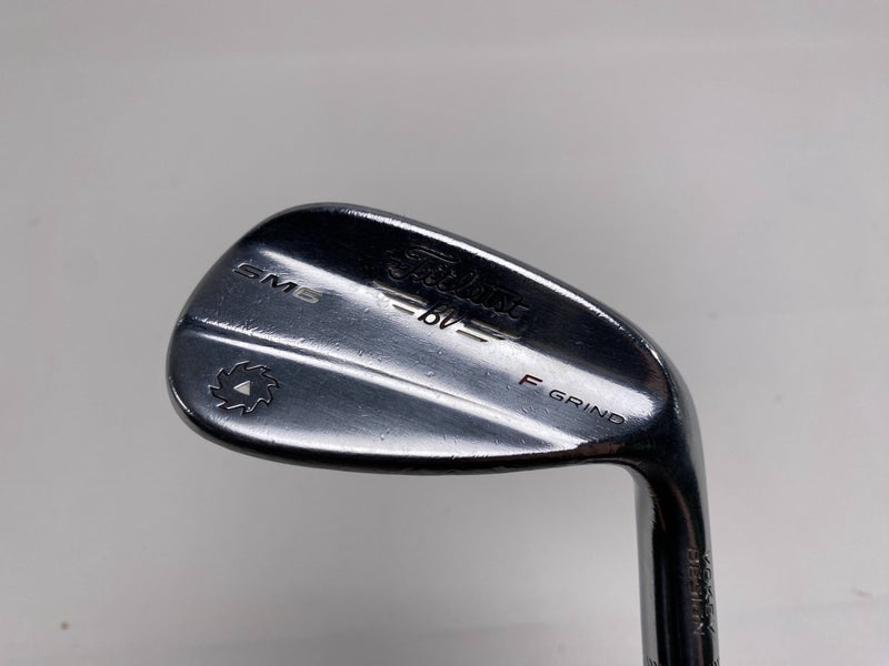 Titleist Vokey SM6 Tour Chrome Gap Wedge GW 50* 12 Bounce F-Grind Wedge Mens RH