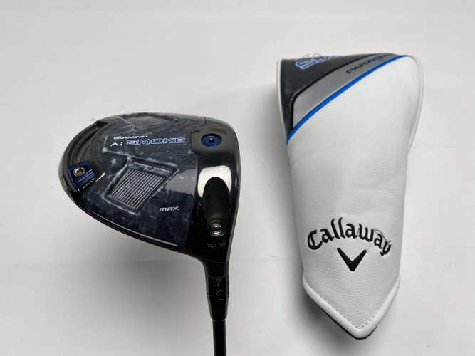 Callaway Paradym Ai Smoke Max Driver 10.5* Cypher Forty 5.5 40g Regular RH HC