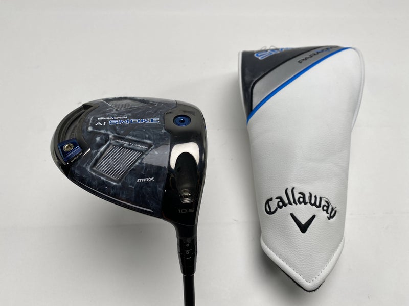 Callaway Paradym Ai Smoke Max Driver 10.5* Cypher Forty 5.5 40g Regular RH HC