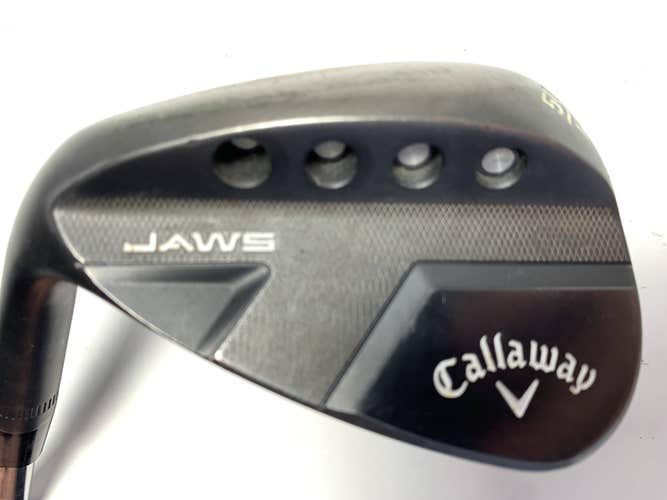 Callaway Jaws Full Toe Raw Black Sand Wedge 56* 12 TT DG Spinner Wedge Mens LH