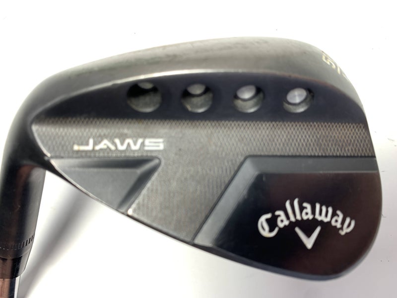 Callaway Jaws Full Toe Raw Black Sand Wedge 56* 12 TT DG Spinner Wedge Mens LH